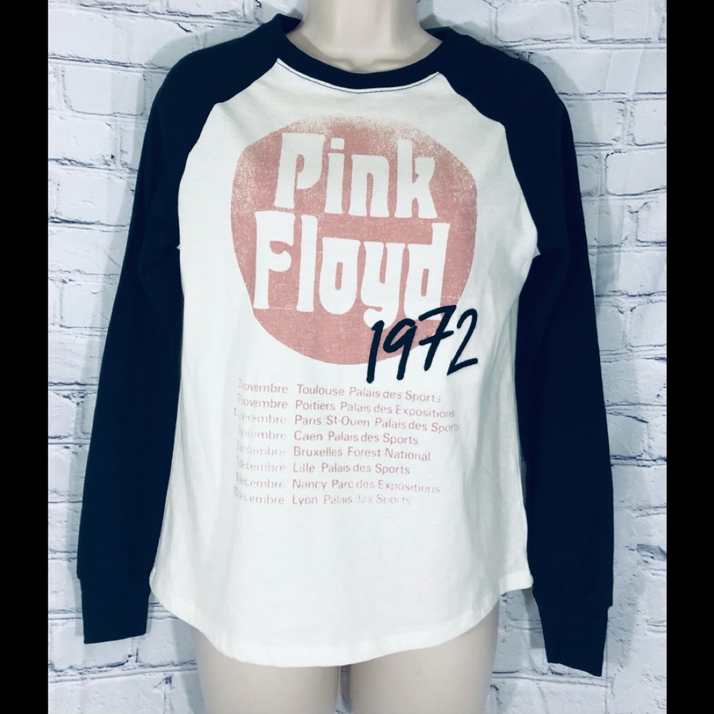 Pink Floyd NWT 1972 Tour Long Sleeve T Shirt Small